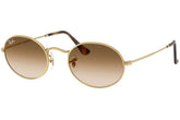 Ray-Ban Oval Flat Lenses RB3547N 001/51.