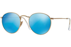 Ray-Ban Round Metal Flash Lenses RB3447 112/4L Polarized.