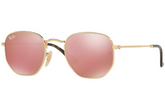 Ray-Ban Hexagonal Flat Lenses RB3548N 001/Z2.