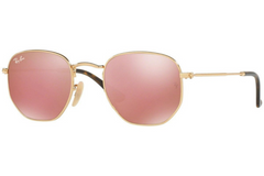 Ray-Ban Hexagonal Flat Lenses RB3548N 001/Z2.