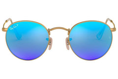 Ray-Ban Round Metal Flash Lenses RB3447 112/4L Polarized.