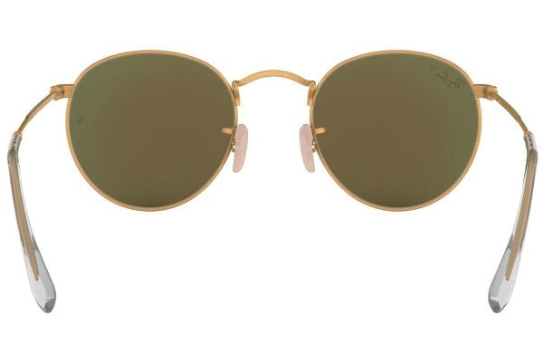 Ray-Ban Round Metal Flash Lenses RB3447 112/4L Polarized.