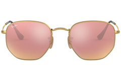 Ray-Ban Hexagonal Flat Lenses RB3548N 001/Z2.